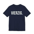 thumbnail image 3 of Vierzig. German Birthday 40th Geburtstagsfeier bday party Unisex T-shirt, 3 of 9