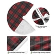 thumbnail image 2 of Ryvnso Christmas Tree Skirt Checkered Artistic Xmas Tree Skirts Ornament Home Decorations 47.2", 2 of 6