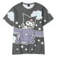 thumbnail image 3 of 2023 Anime Cartoon Summer Kuromi Camiseta My Melody Hello Kitty 3D Impresión Dibujos Animados Ropa Niño Niña Niño Moda Camiseta Casual Top, 3 of 5