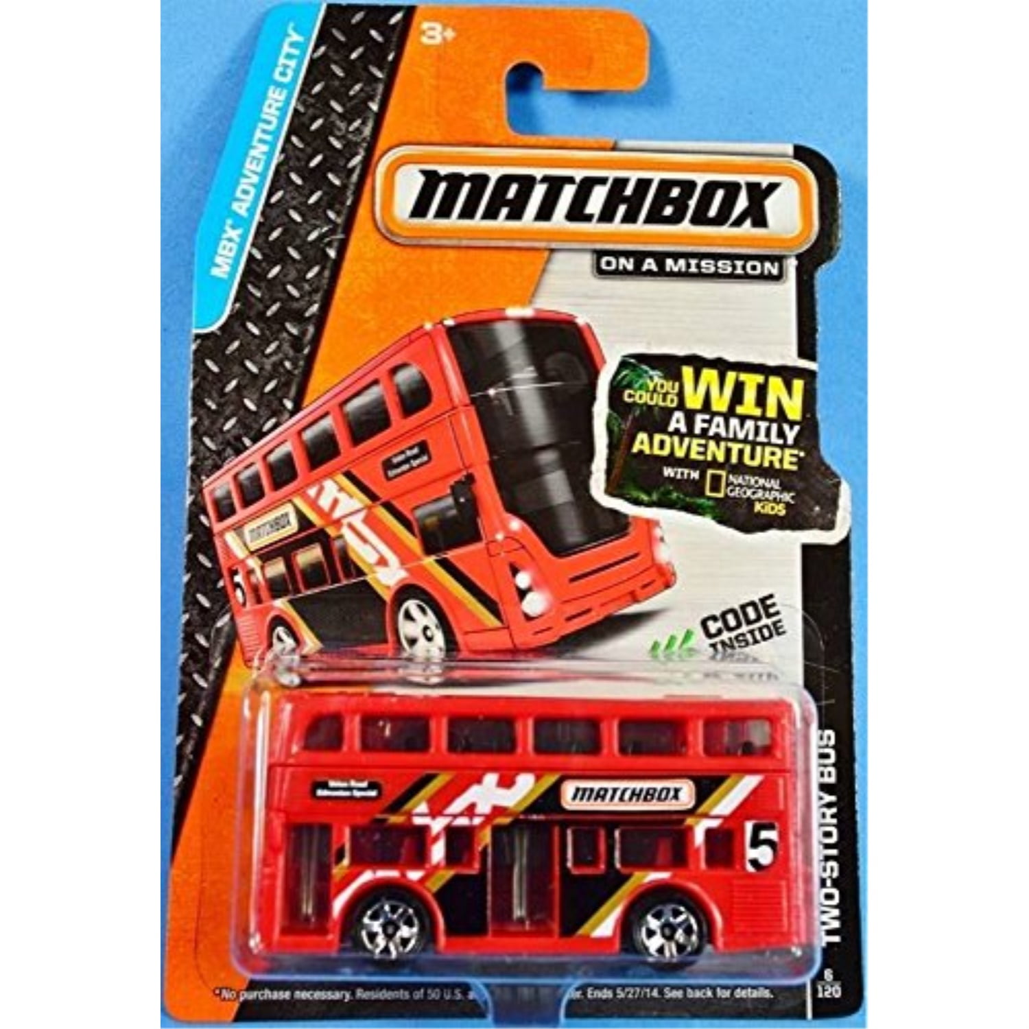 city bus matchbox