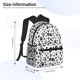 thumbnail image 2 of Easygdp Black Footprints Mochila Casual para Portátil, Mochila para Escuela, Viajes, Negocios, 2 of 6