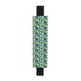 thumbnail image 6 of Wukai Tropical Floral Adjustable Elastic Band Leather Pen Holder,Pencil Holder,Pen Sleeve Pouch for Notebooks,Planners,and Books, 6 of 6