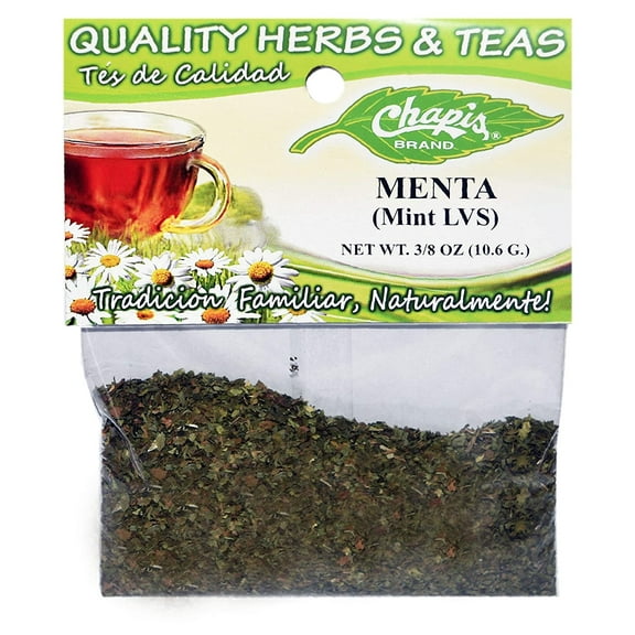 Chapis Tea/Hierba Menta -Dried Natural Herbs Net Wt. 3/8 oz. (10.6 g) (6 Pack)