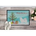 thumbnail image 2 of Carolines Treasures BB2977JMAT Samoyed Merry Christmas Tree Indoor or Outdoor Mat, 24 x 36, 2 of 4