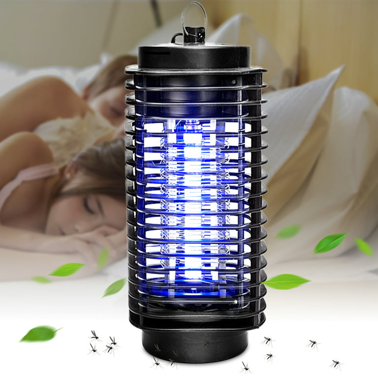 110V Electric Mosquito Fly Bug Insect Zapper Killer With Trap Lamp US Plug
