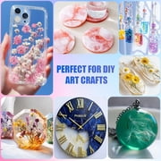 UV Resin,1500g Crystal Clear Fast Curing Resin for DIY Craft Jewelry Making, Ultraviolet Odorless Thin Epoxy Resin, Low Shrinkage UV Resin Kit for Mold, Casting & Coating