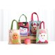 thumbnail image 5 of Wosthever Bolsa de Navidad colorida, regalos, embalaje, muñeco de nieve, alce, contenedor de galletas, bolso de mano de gran capacidad, regalo Kits de decoración para fiestas Alce, 5 of 6