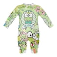 thumbnail image 5 of Keroppi Baby Footless Rompers, Long Sleeve Baby Onesie Jumpsuit for Boys Girls, 5 of 8