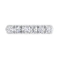 thumbnail image 3 of 2 Carat (ctw) Diamond Wedding Band Ring in 14K White Gold (Ring Size 8.75), 3 of 6