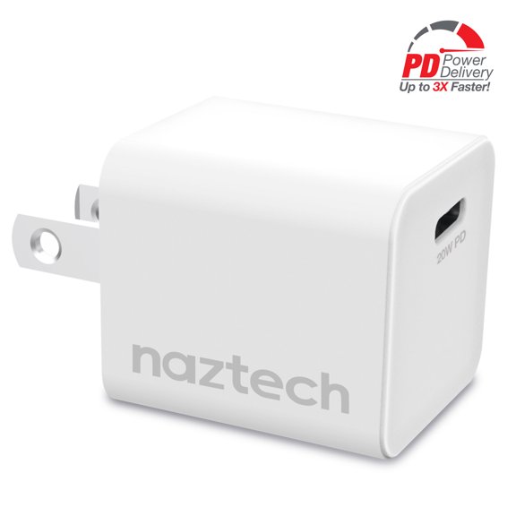 Naztech 20W PD Mini Fast Wall Charger (MINI-PRNT)