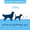 thumbnail image 5 of American Kennel Club Dentacare Large Breed Peanut Flavored Dental Dog Treats, Naturally Flavored, 15 Count, 5 of 15