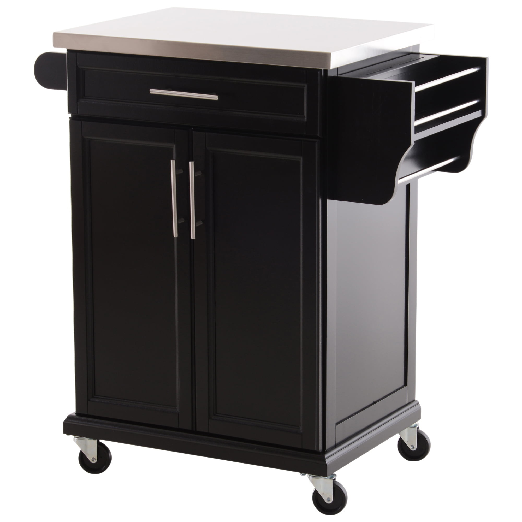 metal kitchen cart with wheels        <h3 class=