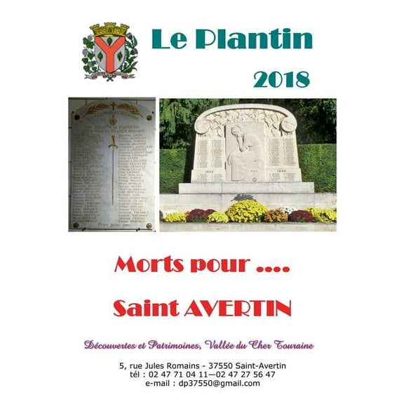 Morts pour ..... Saint - Avertin, (Paperback)
