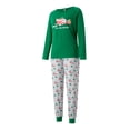 thumbnail image 3 of Meihuid Matching Pajamas Set for Family Fleece Christmas Sleepwear Zipper Jumpsuit, 3 of 10