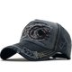 thumbnail image 2 of Sombrero de sol de pesca de primavera y otoño para hombres y mujeres, moderno sombrero de béisbol lavado con personalidad de tiburón y gorra, 2 of 2