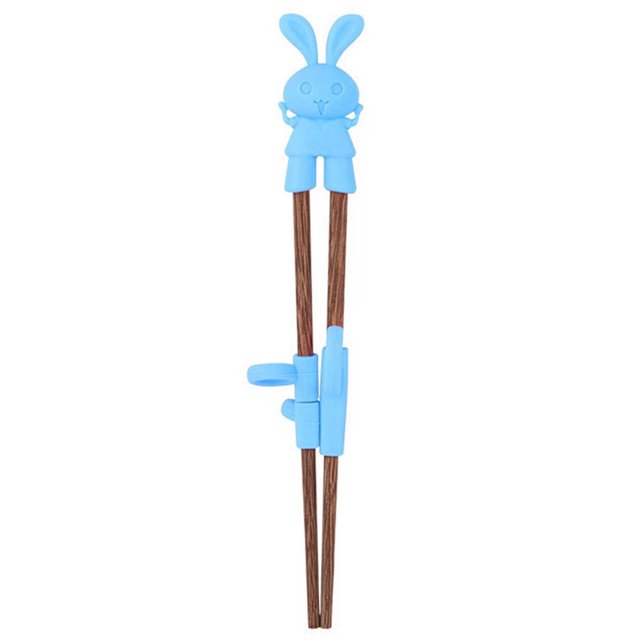 Palillos de entrenamiento para niños Palillos de aprendizaje de madera Ayuda para el derecho /