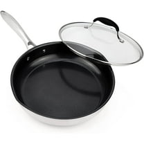 AVACRAFT Ceramic Nonstick Frying Pan with Lid, Nonstick Skillet, 10 Inch