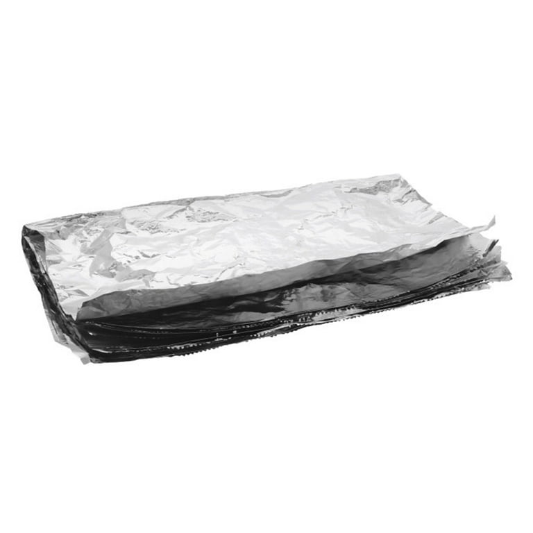 reynolds pop-up interfolded aluminum foil sheets, silver, 500/box, case of  6, 3000 sheet