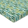 thumbnail image 2 of Ambesonne Flip Flop Fitted Sheet 2 Pcs Set, Exotic Nature Colors, California King, Pale Green Pale Blue, 2 of 3