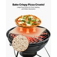 thumbnail image 2 of VEVOR Pizza Stone, 15 x 12 in Rectangular Cordierite Pizza Stone, Extra Large Baking-Stone with Scraper, 0.6 in Thick Heat-Resistant Cordierite, for Kitchen Oven, Baking Bread & Pizzas, BBQ Grilling, 2 of 9