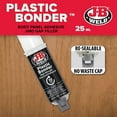 thumbnail image 2 of J-B Weld 50139 Plastic Bonder Body Panel Adhesive and Gap Filler Syringe - Dries Black - 25 ml 2, 2 of 6