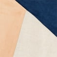 thumbnail image 4 of Surya Moza MZA-001 18"Hx18"W Square Cotton Pillow Kit in Mauve/Peach/Navy, 4 of 4
