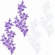 thumbnail image 1 of 4 parches bordados de 2 estilos, apliques florales bordados, parches de hojas para ropa (DIY), 1 of 9