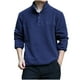 thumbnail image 2 of pstuiky mangas largas para hombre, Camiseta de manga larga con botones y estampado vintage para hombre, sin capucha camisetas de hombre xxxl, 2 of 9