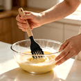 thumbnail image 6 of YANWEN Silicone Kitchen Utensil Set with Holder, 12‑Piece, Wooden Handles, 6 of 11