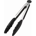 thumbnail image 1 of Kitchen Tongs for Cooking 9inch Food Tongs Durable-Thick Stainless Steel Kitchen Silicone tip Silicone Non Stick Tongs for air Fryer Salad Tongs Pasta, 1 of 5