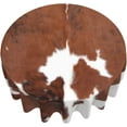 thumbnail image 3 of Cow Print Tablecloth Round 60 Inch Vinyl Spring Cowhide Table Cloths for Parties Waterproof Fabric Brown Animal Print Tablecloths Decorative for Holiday Home Party Wedding Picnic, 3 of 6