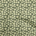 thumbnail image 1 of oneOone Cotton Poplin Olive Green Fabric Fruits Dress Material Fabric Print Fabric By The Yard 42 Inch Wide, 1 of 4