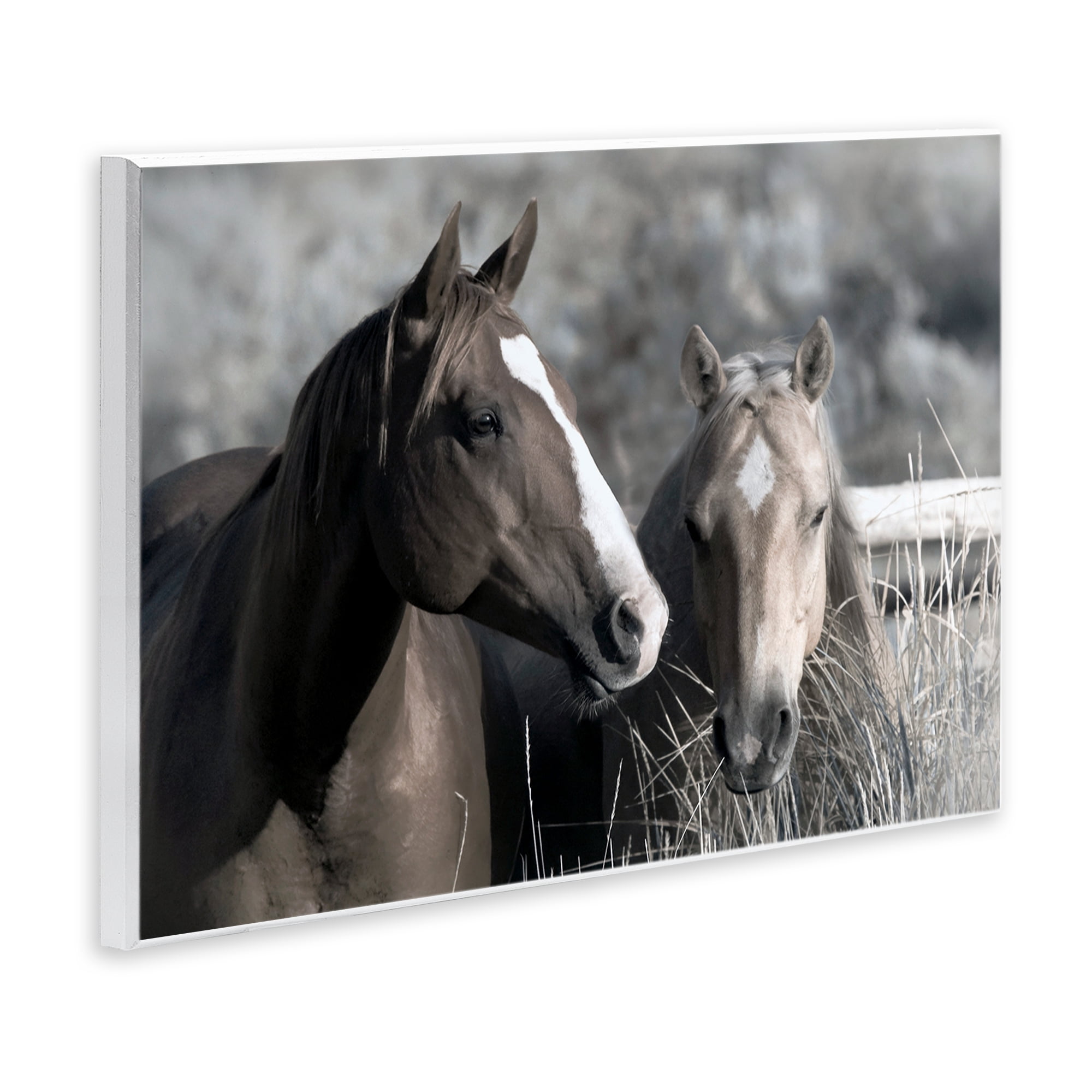 Stupell Industries Content Horses In Pasture Wall Plaque Art, design by Danita Delimont