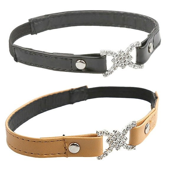 Masteelf  Straps Lace Links Shoe Heel Grips Laces Shoes Ties Shoelaces Black