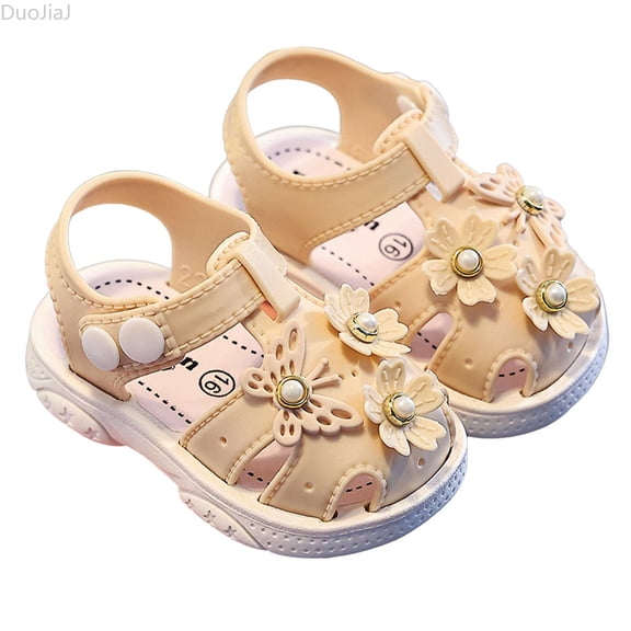 DuoJiaJ Girls Sandals For Toddlers And Kids Summer Outdoor Play Comfortable Breathable Lightweight Casual Walking Shoes With Sole Girls School Sandals Size 5.5
