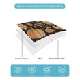 thumbnail image 4 of Quilts Queen Size Bedding Set, Thanksgiving Fall Reversible Summer Quilt 3 Pieces, Retro Pumpkin Cones Maple Leaf Black Lightweight Bedspreads Coverlets with 2 Pillow Shams for All Seasons, 4 of 5