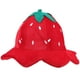 thumbnail image 1 of KAKOWELY Sombrero de fresa decorativo para Halloween, sombrero decorativo para fiesta de cosplay, sombrero de fresa para cosplay, sombrero de pescador de fresa, sombrero para disfraz de Halloween, 1 of 4