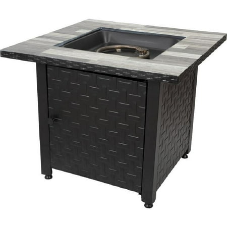 Blue Rhino GAD15262SP Fire Pit LP Gas Table Black, Gray ...