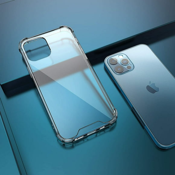 Bumper Case Clear Soft TPU Transparent Cover For iPhone 12 / 12 Pro