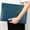 Blue, variant on Leather File Bag A4 Briefcase Portable Business Office Storage Large Capacity Folder with Pen Case, Stylish Document Organizer for Professionals, Ideal Gift for Men and Women