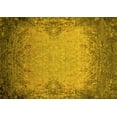 thumbnail image 1 of Ahgly Company Indoor Rectangle Oriental Yellow Industrial Area Rugs, 2' x 3', 1 of 4