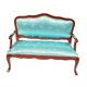 thumbnail image 3 of Silla de muebles en miniatura para casa de muñecas a escala 1:12, accesorio decorativo para casa de muñecas. Dos plazas, 3 of 9