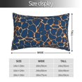 thumbnail image 2 of Honeii Giraffe Skin Print Pillow Cases,Plush Throw Pillow Covers,Decorative Pillowcase for Sofa, Couch, Living Room-20"x30", 2 of 6