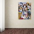 thumbnail image 3 of Trademark Fine Art 'Working Puppies' Canvas Art by Jenny Newland, 3 of 3