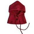 thumbnail image 2 of Gorro pequeño de punto con cuello falso para mujer | Chal versátil para calentar el cuello | Tejido ligero de fibra de poliéster elástico | Accesorio de invierno para uso diario, viajes y citas, 2 of 6