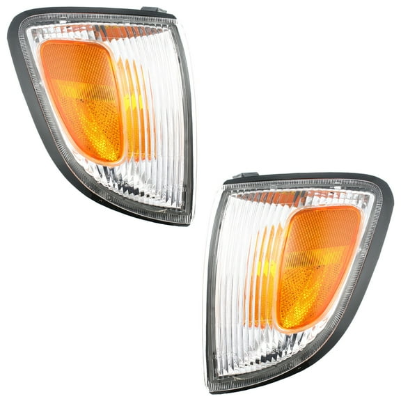 Garage-Pro Corner Light Set Compatible with 1997-2000 Toyota Tacoma Base DLX SR5 Driver and Passenger Side RWD