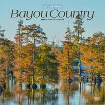 Louisiana Places | 2026 12x24" (Hanging) Wall Calendar | Plastic-Free | BrownTrout