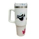 thumbnail image 1 of Termo de acero inoxidable Macarena Brand color blanco, Princesas de Disney de 30 Oz, 1 of 4