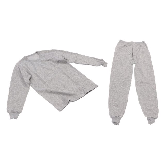 Hombres De Cuello Redondo Top Long Johns Juque, Ropa Interior Térmica Sin Trazada Para Hombres Para Hombres Para Diariamente