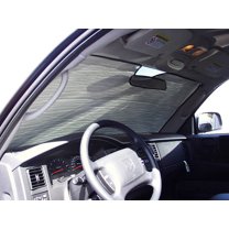 HeatShield, The Original Windshield Sun Shade, Custom-Fit for Dodge Dakota Truck (Standard Cab) 1997, 1998, 1999, 2000, 2001, 2002, 2003, 2004, Silver Series